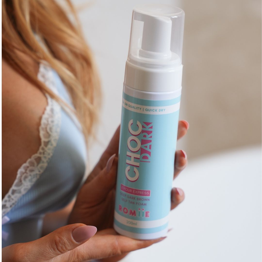 CHOC DARK Tanning Foam