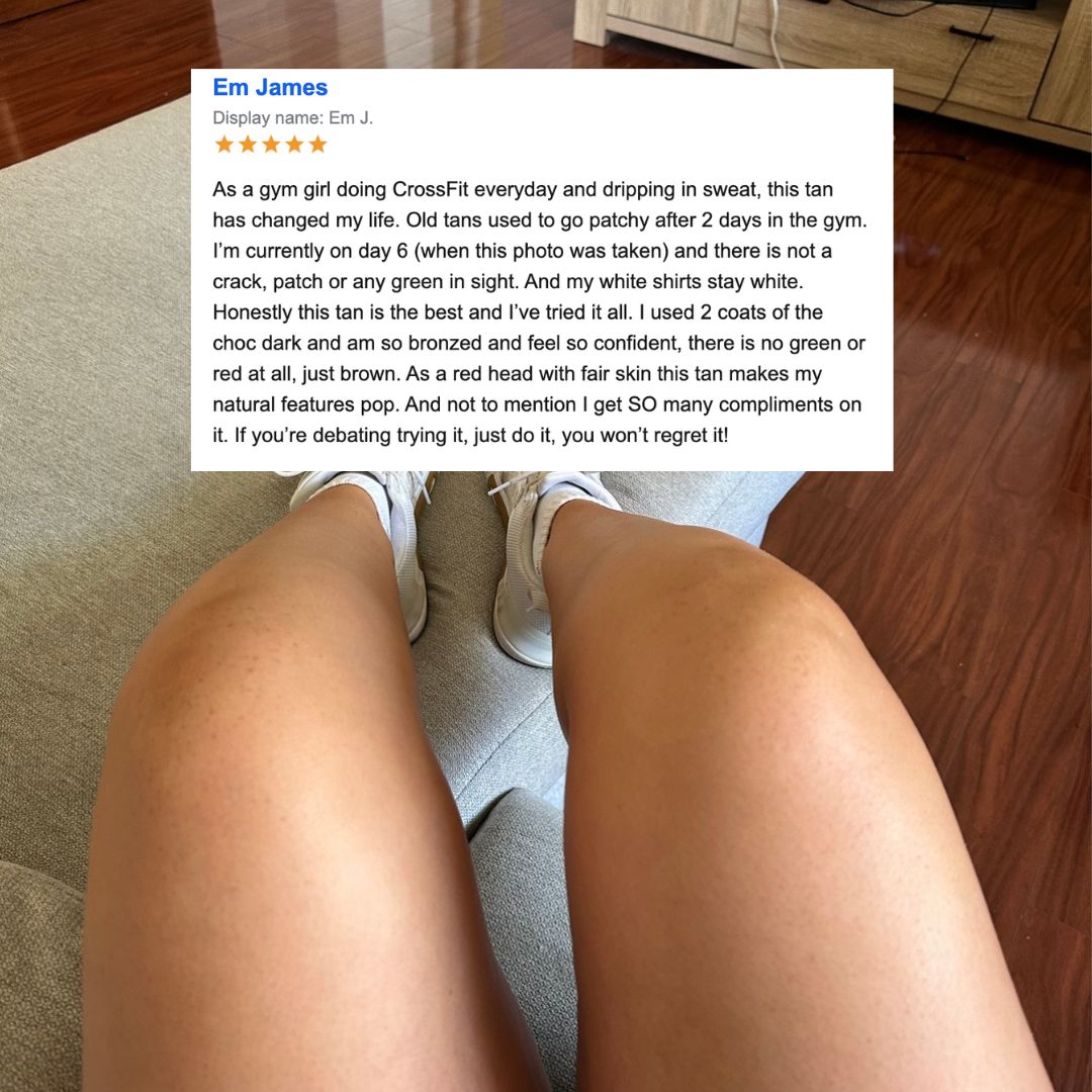 CHOC DARK Tanning Foam