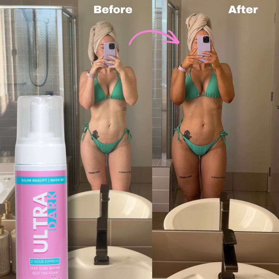 Ultra Dark Tanning Foam